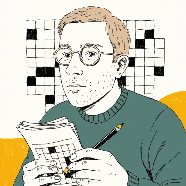 Porträttillustration av Marcus Pettersson