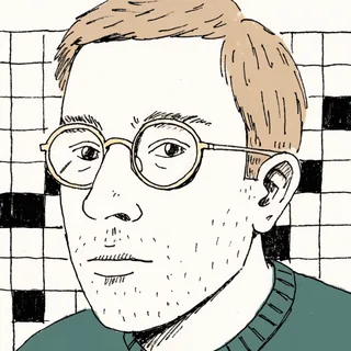 Porträttillustration av Marcus Pettersson